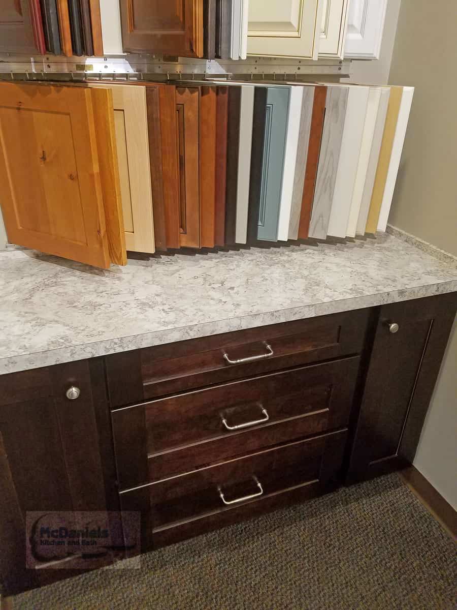 How Much Does A Kitchen Remodel Cost? Laminate from showroom display for countertop blog revised web