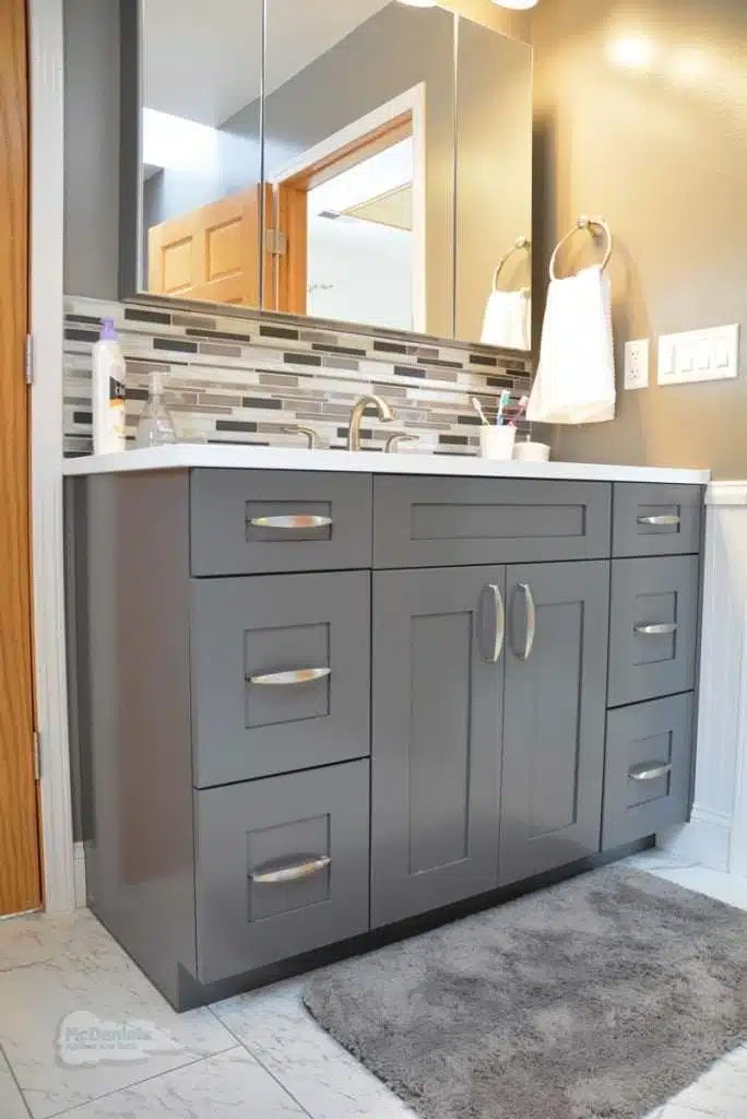 Kitchen and Bath Design 101: Cabinet Box Construction image by McDaniels Kitchen & Bath Kitchen and Bath Design 101: Cabinet Box Construction Ferguson bath design 2 web 684x1024 1