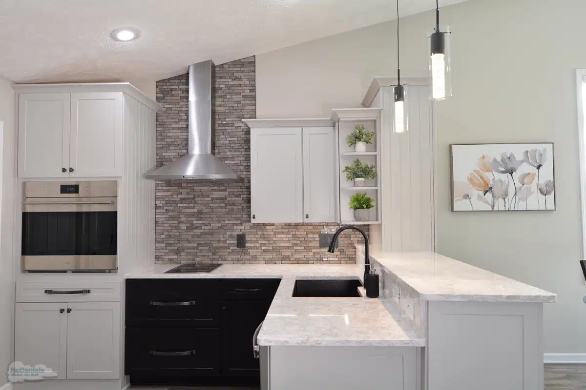 Designer Condo Kitchen Design Lansing MI | Custom Remodel, image size:1200x800