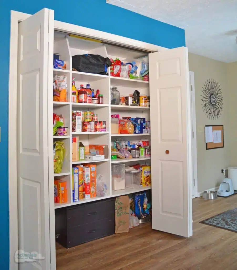 Kitchen Pantry (How to Organize Your Pantry Cabinet) | Julie Blanner, image size:902x1024
