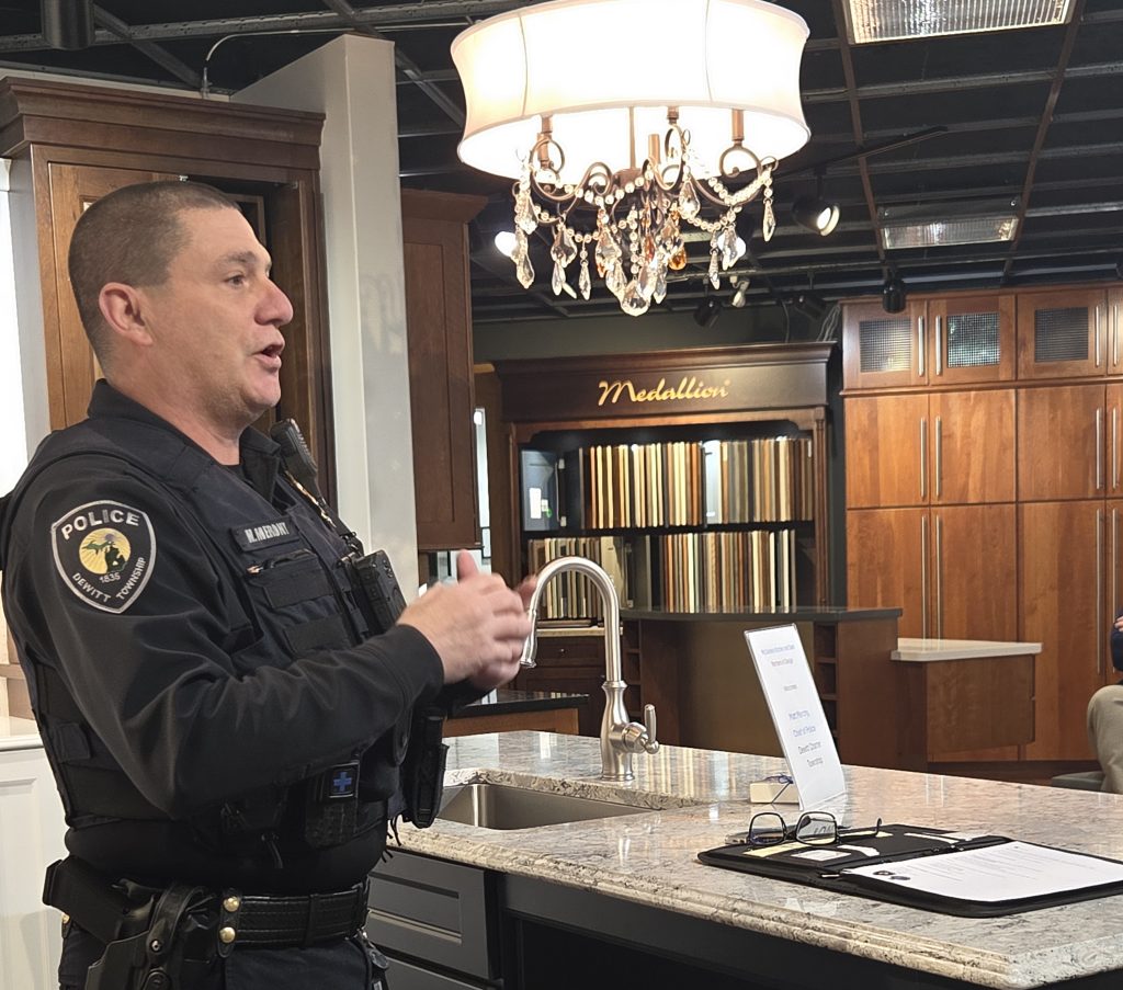 Partners in Design with Police Chief Matt Merony image by McDaniels Kitchen & Bath Partners in Design with Police Chief Matt Merony 20260120 150212 cropped