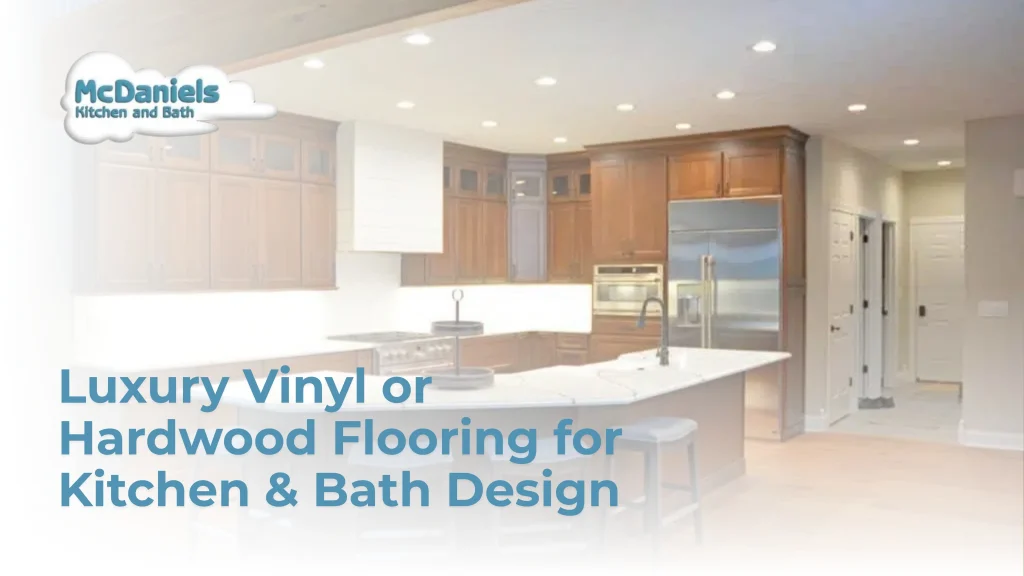 Hardwood Vs. Wood Look Tile luxury vinyl vs hardwood flooring kitchen bath design