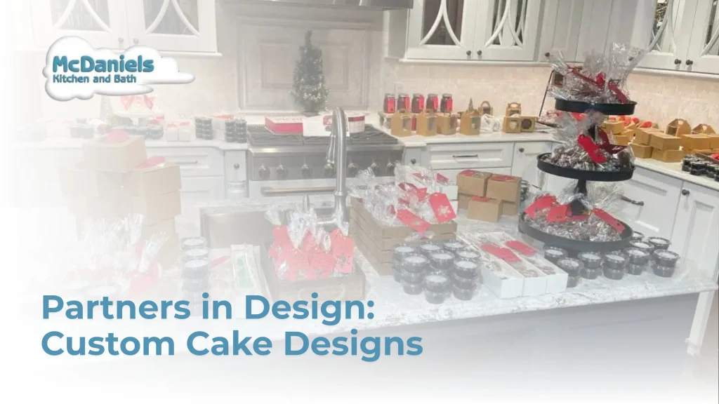 Partners in Design with Custom Cake Designs mcdaniels kitchen bath custom cake designs partnership