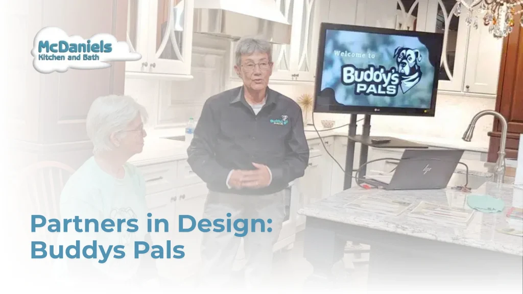 Partners in Design: Buddy’s PALS with Loli Fabela and Buddy the Dog mcdaniels kitchen bath partners in design buddys pals