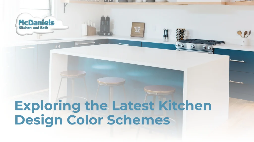 Exploring the Latest Kitchen Design Color Schemes modern navy blue white kitchen design color schemes