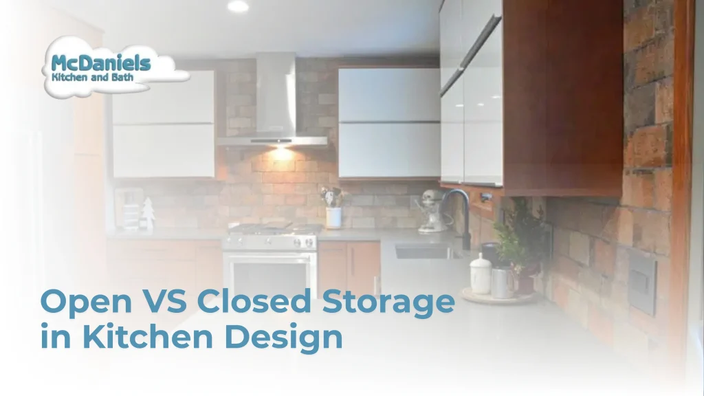 Open vs. Closed Storage in Kitchen Design open vs closed storage kitchen design mcdaniels